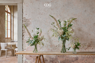 EDG Enzo De Gasperi Protea Composizione con Foglie H71 cm