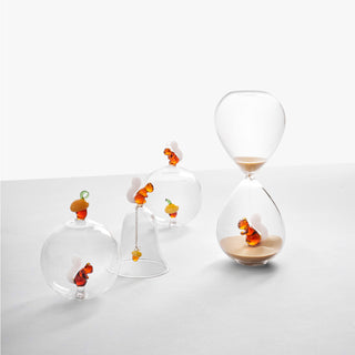 Ichendorf Milano Bellotas Ardilla Reloj de Arena en Vidrio de Borosilicato