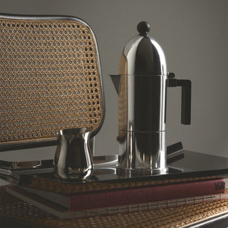 Alessi Cupola Espressomaschine 6 Tassen Schwarz