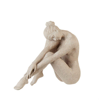 L'Oca Nera Scultura Decorativa Donna in Resina