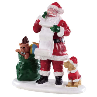 Lemax Collections Decorazioni per Villaggio Babbo Natale Buono o Cattivo in Resina