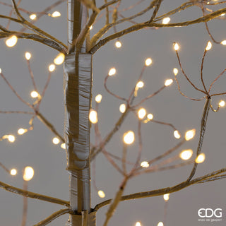 EDG Enzo De Gasperi Albero Led Faggio Slim 528 led H120 cm Nero