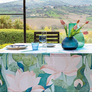 L'Oca Nera Tovaglia Antimacchia Singapore 155x320 cm