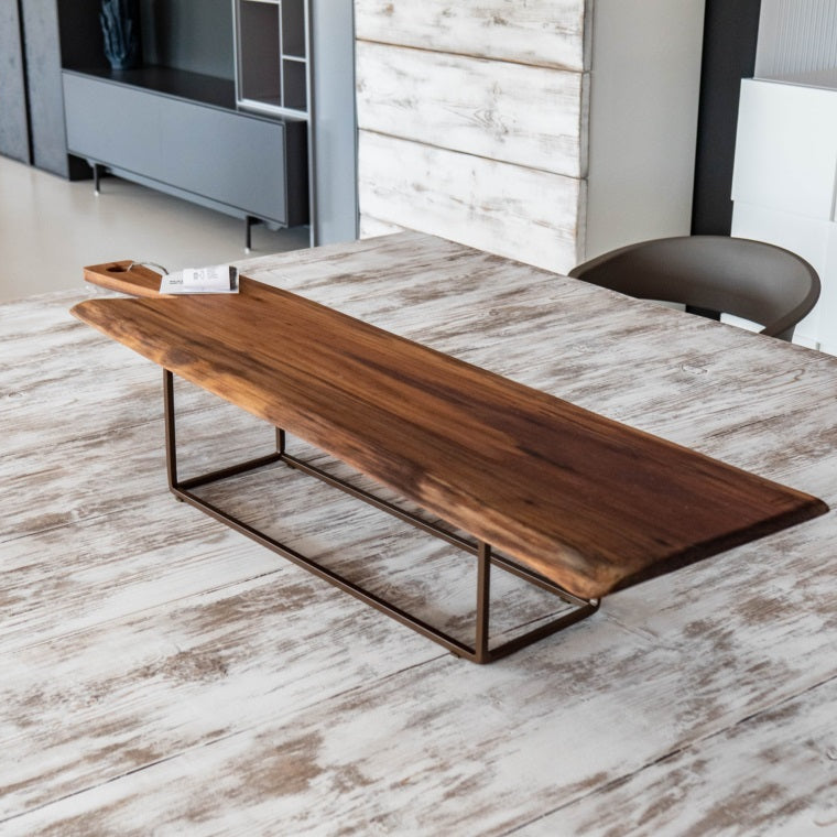 Tagliere in legno massello professionale 50x30xh7 cm con scalatura perimetrale | Spagnoli snc Tagliere in legno massello professionale 50x30xh7 cm con scalatura perimetrale | Spagnoli snc