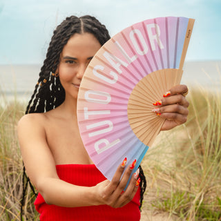 Fisura Puto Calor Shaded Wood Fan