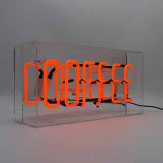 Locomocean Insegna Neon Coffee Acrylic Box