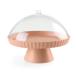 Blim Plus Alzata Agorà 30 cm con Cupola Pink Sand