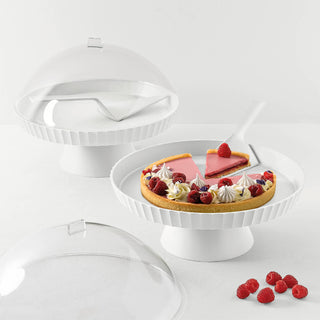 Blim Plus Alzata Agorà 30 cm con Cupola Artic White