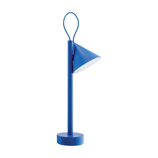 Alessi Lampada da Tavolo Ricaricabile Tsumiki Blu