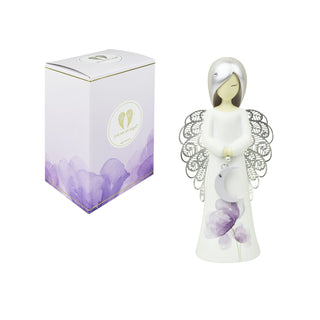 Enesco Moon Statue with Rhinestones You Are An Angel H12.5 cm