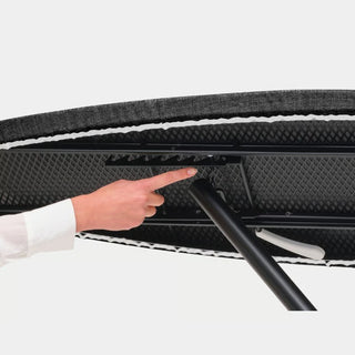 Brabantia Asse da Stiro e Vaporizzazione 133x45 cm Denim Black