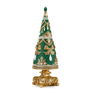 Fade Pearl Tree Albero di Natale H41 cm in Resina Verde