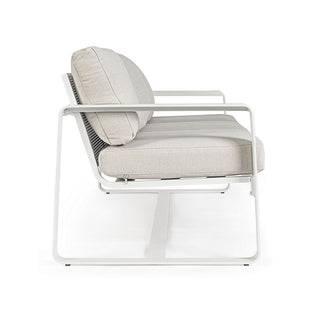 Andrea Bizzotto Set Salotto da Esterno Marrigan Bianco in Alluminio