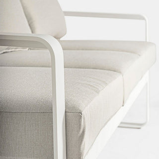 Andrea Bizzotto Set Salotto da Esterno Marrigan Bianco in Alluminio