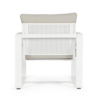 Andrea Bizzotto Set Salotto da Esterno Marrigan Bianco in Alluminio