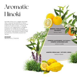 EDG Enzo De Gasperi Profumatore per Ambienti Opal 500ml Aromatic Hinoki