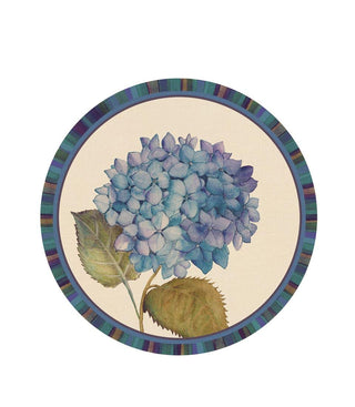 The Black Goose Ivory Rigid Placemat D39 cm Hydrangea