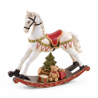 Bianchi Dino Decorazione Cavallo Dondolo H29,5 Cm