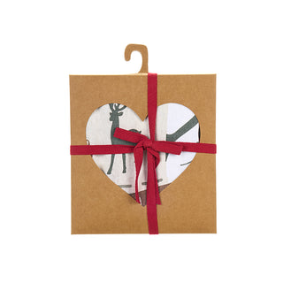 Nuvole di Stoffa Set 2 Strofinacci Cuore 40x70 cm Renne