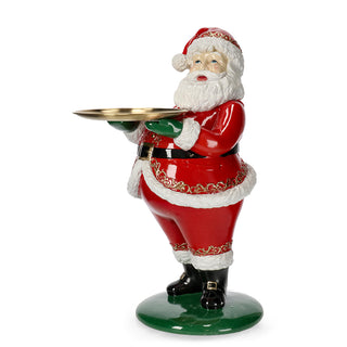 Andrea Bizzotto Babbo Natale Vassoio in Resina H61.5 cm
