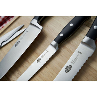 Lagostina Set of 4 stainless steel steak knives Blade 12.5 cm