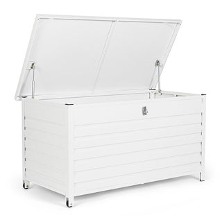 Andrea Bizzotto Baule Contenitore Antlantic da Esterno in Alluminio con Ruote 141x74 cm