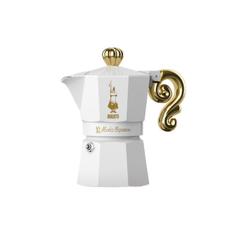 Bialetti Moka Express Natalizia 3 Tazze Pure Gold