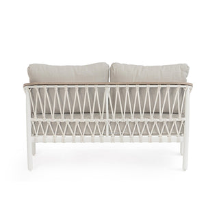 Andrea Bizzotto Salotto da Esterni Fenix Vapor in Alluminio Bianco