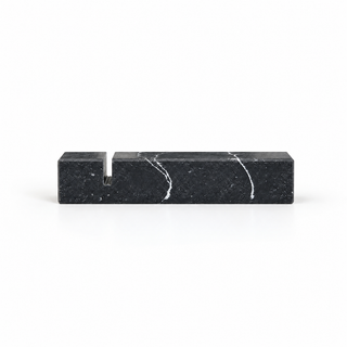 The Joys Besteckablage aus schwarzem Marmor mit Besteck