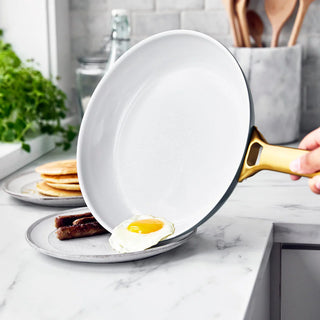 GreenPan Set 2 Padelle Padova con Rivestimento Antiaderente in Ceramica Sky Blue