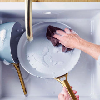 GreenPan Set 2 Padelle Padova con Rivestimento Antiaderente in Ceramica Sky Blue