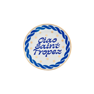 Bitossi Home Piattino Ciao Saint Tropez D15 cm in Porcellana