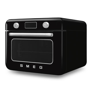 Smeg Forno Combinato a vapore da appoggio COF01BLEU Nero