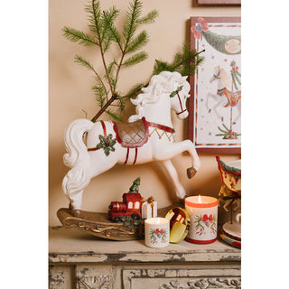 Stoffwolken, Harzpferd, 30 cm