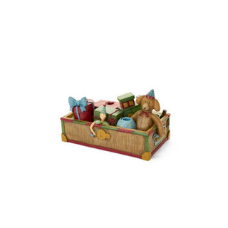 Nuvole di Stoffa Decorazione Natalizia Baule dei Giochi 30x18x18 cm