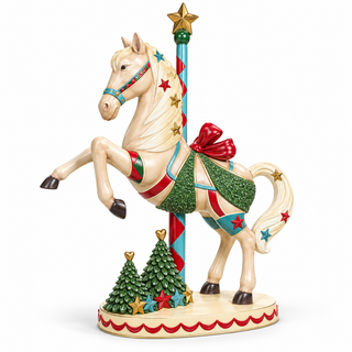 Nuvole di Stoffa Cheval en Résine 150 cm