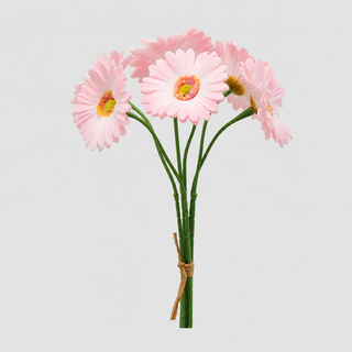EDG Enzo De Gasperi Mazzetto di Gerbera H30 cm Rosa