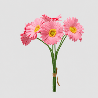 EDG Enzo De Gasperi Mazzetto di Gerbera H30 cm Rosa Scuro