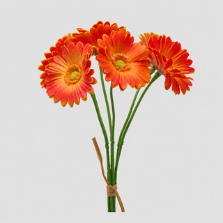 EDG Enzo De Gasperi Mazzetto di Gerbera H30 cm Arancione