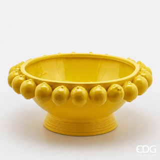 EDG Enzo De Gasperi Vaso Chakra Coppa Limoni H19 Cm