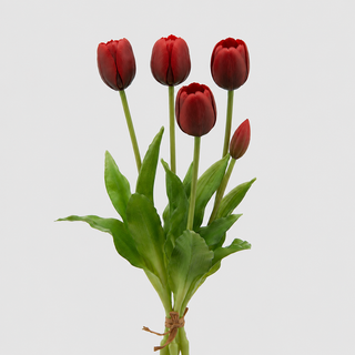 EDG Enzo De Gasperi Bouquet Di Tulipani H40 cm Sfumature Di Rosso