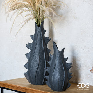 EDG Enzo De Gasperi Vaso Chakra Punte in Ceramica H55 Cm