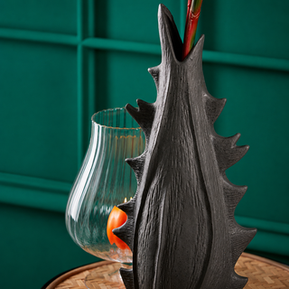 EDG Enzo De Gasperi Vaso Chakra Punte in Ceramica H55 Cm