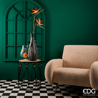 EDG Enzo De Gasperi Vaso Chakra Punte in Ceramica H55 Cm