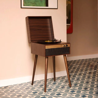 Crosley Giradischi Jasper con Gambe Noce