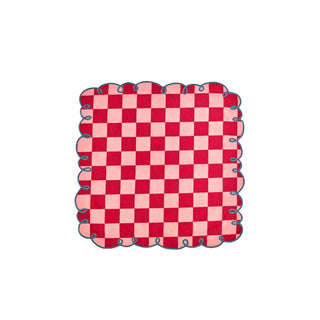 Bitossi Home Set 2 Tovaglioli con Bordo Ricamato in Cotone