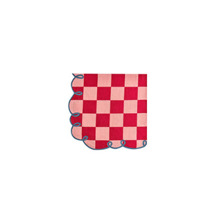 Bitossi Home Set 2 Tovaglioli con Bordo Ricamato in Cotone