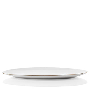 Weissestal Vassoio Ovale Domus Gold 36 cm in Porcellana