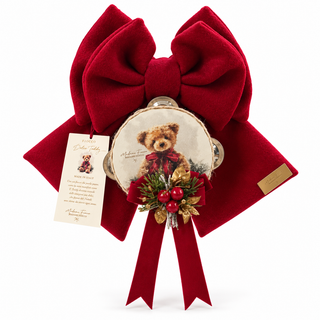 Madame Fioccò Fiocco Natalizio Dolce Teddy H30