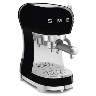 Smeg Black espresso machine from the 1950s ECF02BLEU